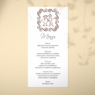 Svatební menu L2202m