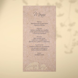 Svatební menu L2204m