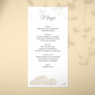 Svatební menu L2204m