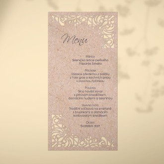 Svatební menu L2205m