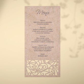Svatební menu L2206m