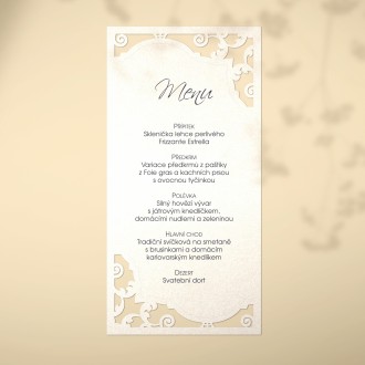 Svatební menu L2208m