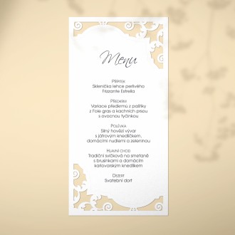 Svatební menu L2208m