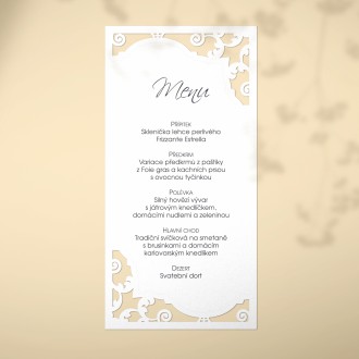 Svatební menu L2208m