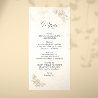 Svatební menu L2216m