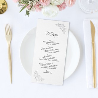 Svatební menu L2216m