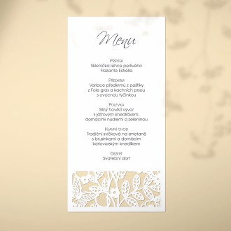 Svatební menu L2217m