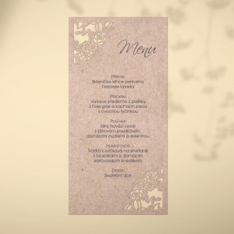 Svatební menu L2218m