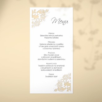 Svatební menu L2218m