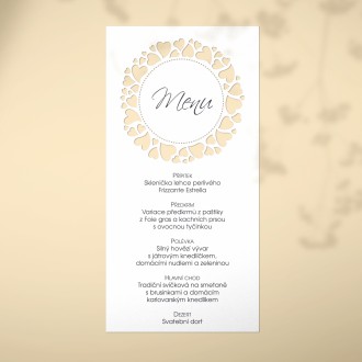 Svatební menu L2219m