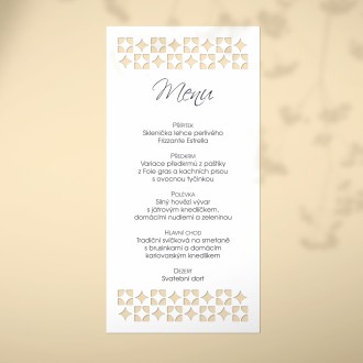 Svatební menu L2223m