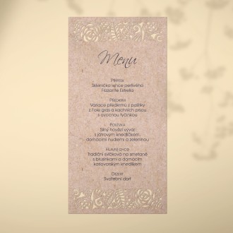 Svatební menu L2225m