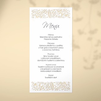 Svatební menu L2225m