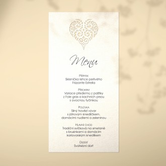 Svatební menu L2228m