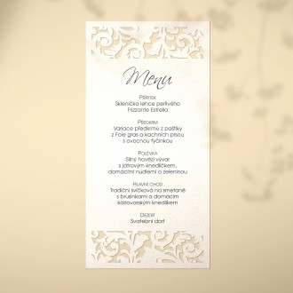 Svatební menu L2232m