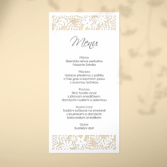 Svatební menu L2234m