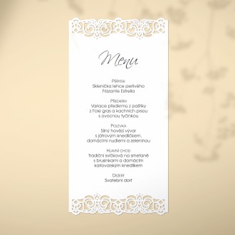 Svatební menu L2235m