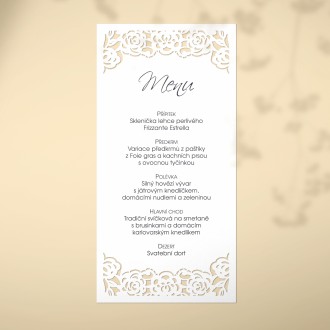 Svatební menu L2236m