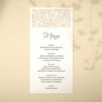 Svatební menu L2238m