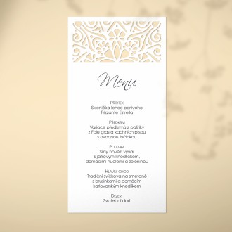 Svatební menu L2238m