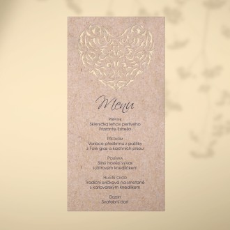 Svatební menu L2244m