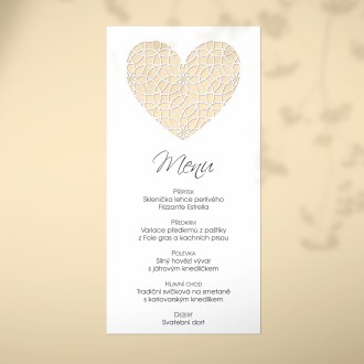 Svatební menu L2245m