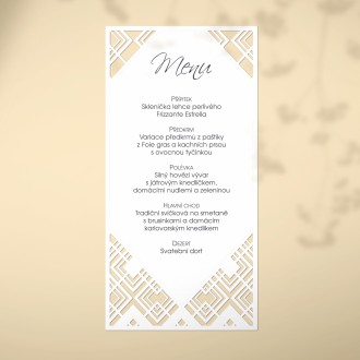 Svatební menu L2246m