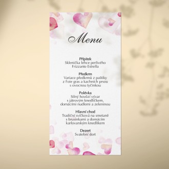 Svatební menu KL1835m