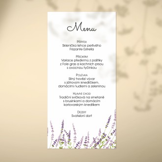 Svatební menu FO20012m