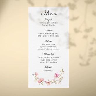 Svatební menu FO20018m