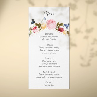 Svatební menu FO20026m