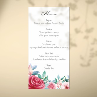 Svatební menu FO20038m