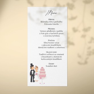 Svatební menu FO20040m