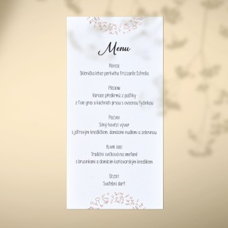 Svatební menu FO20041m