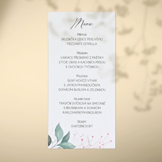 Svatební menu FO20043m