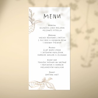 Svatební menu FO20044m