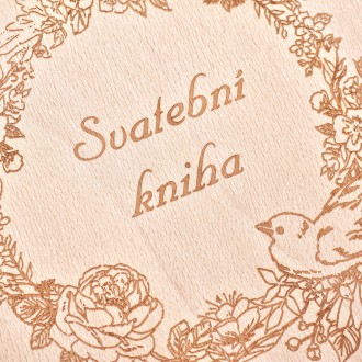 Svatební kniha Čtverec 01