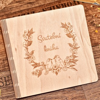 Svatební kniha Čtverec 02