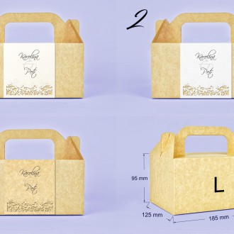 Svatební krabička L2138B