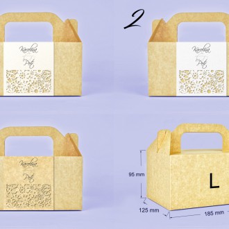 Svatební krabička L2168B