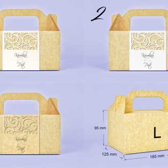 Svatební krabička L2171B