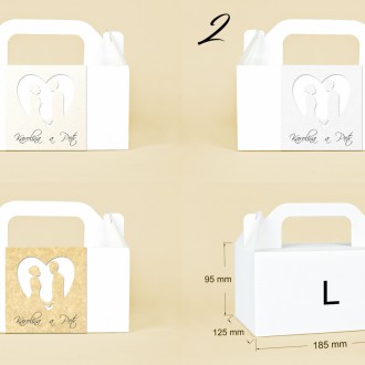 Svatební krabička L2192B