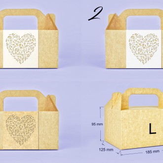 Svatební krabička L2226B