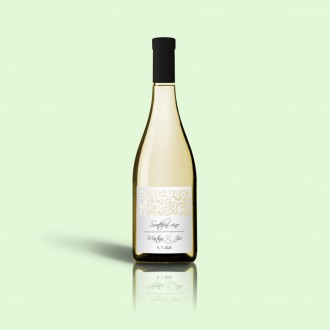 Svatební etiketa na víno L2171v