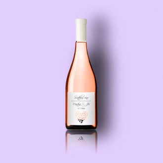 Svatební etiketa na víno L2191v