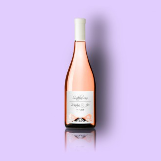 Svatební etiketa na víno L2208v