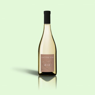 Svatební etiketa na víno FO20035v