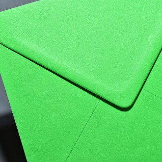 Dopisní obálka Čtverec zelená 130mm