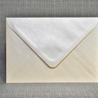 Dopisní obálka C6 bílá ústřice