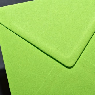 Dopisní obálka Čtverec zelená svěží 155mm